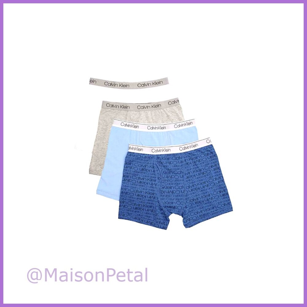 Cotton Blend Boxer Briefs 4-Pack, Tagless, Stay-Put Legs